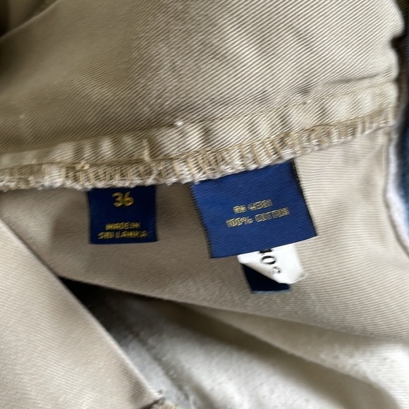 RALPH Lauren - Khaki Tan Shorts - Classic fit 9" - Size 36 - Picture 11 of 12